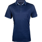 HKM Poloshirt Classico Hombres Azul oscuro