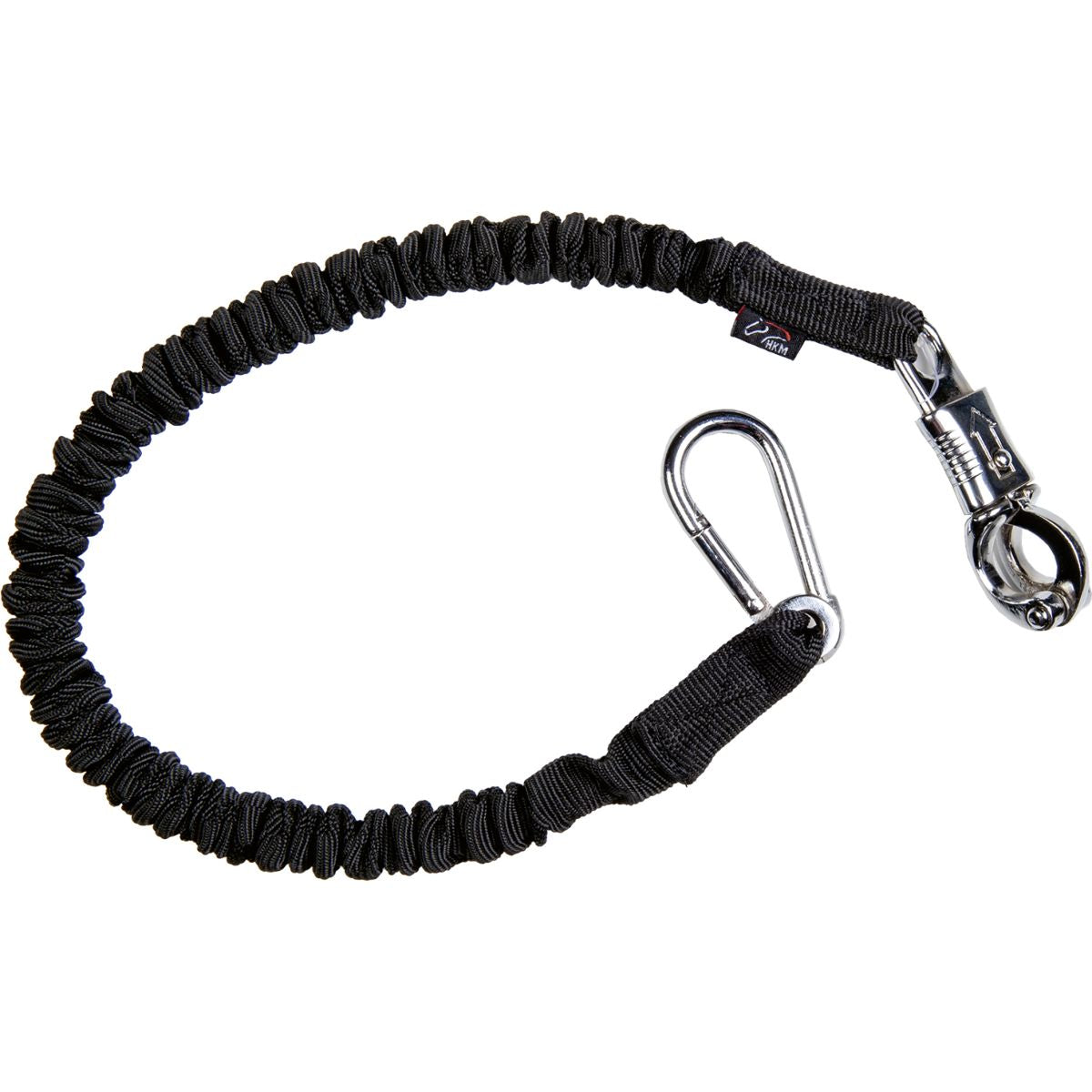 HKM Cuerda de amarre Elastic Negro