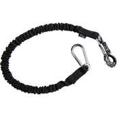 HKM Cuerda de amarre Elastic Negro