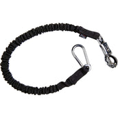 HKM Cuerda de amarre Elastic Negro