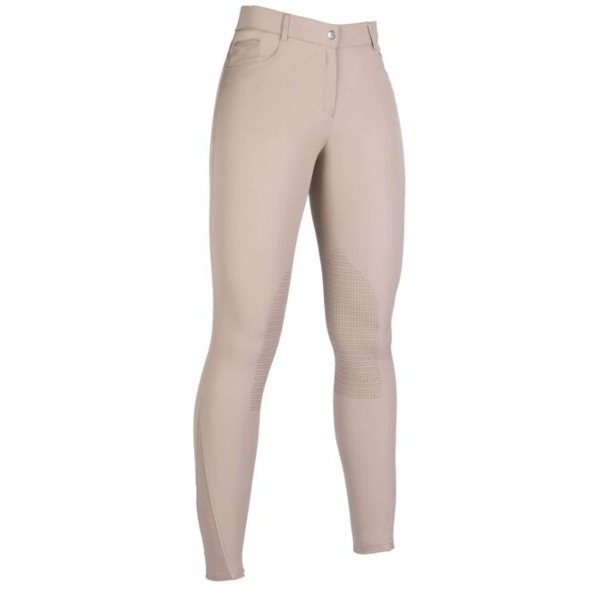 HKM Pantalón de Equitación Sunshine Silicona Rodilleras Kids Beige