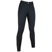 HKM Pantalón de Equitación Sunshine Silicona Rodilleras Kids Negro