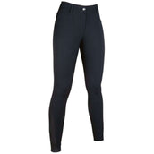 HKM Pantalón de Equitación Sunshine Silicona Rodilleras Kids Negro