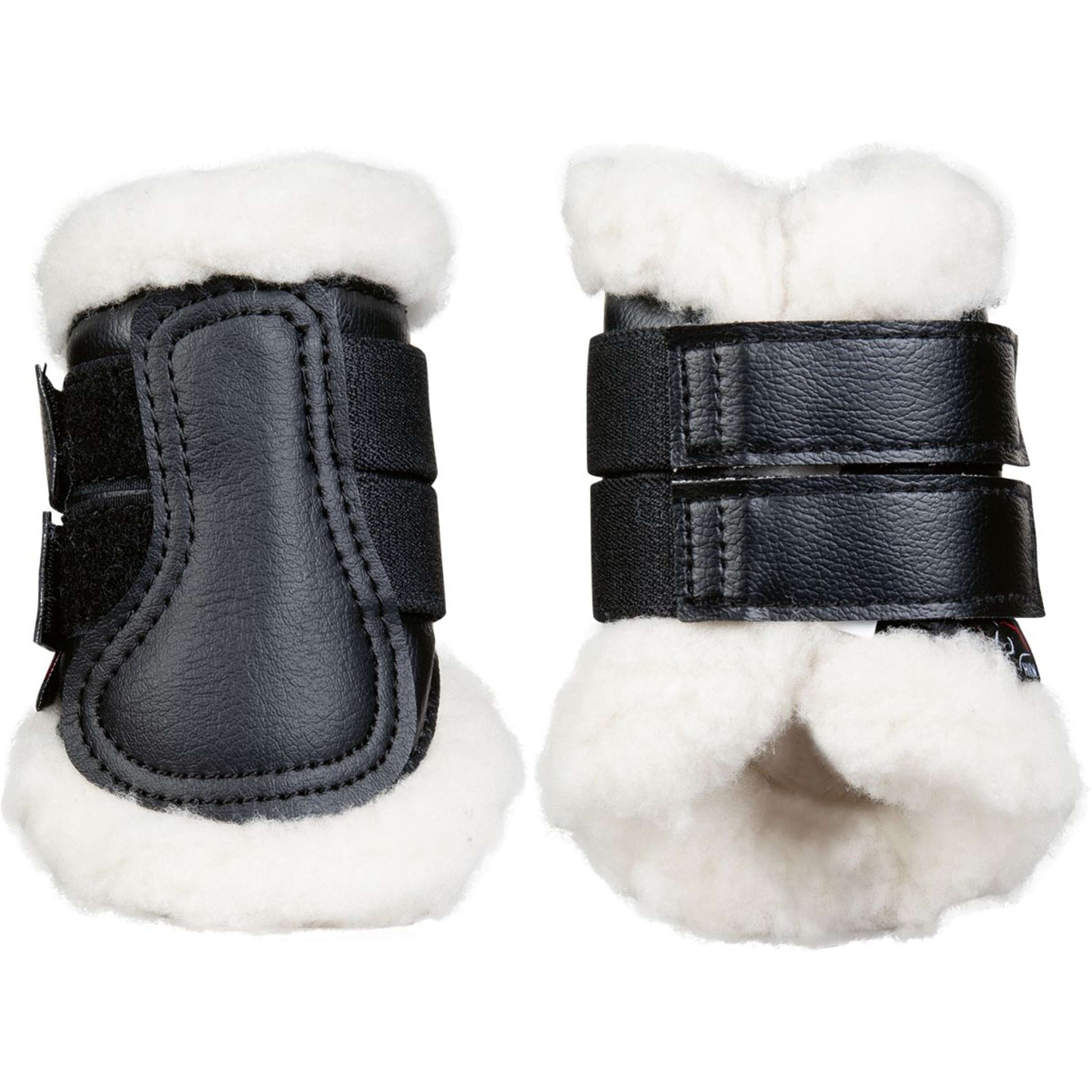 HKM Botas para tendones Comfort Negro