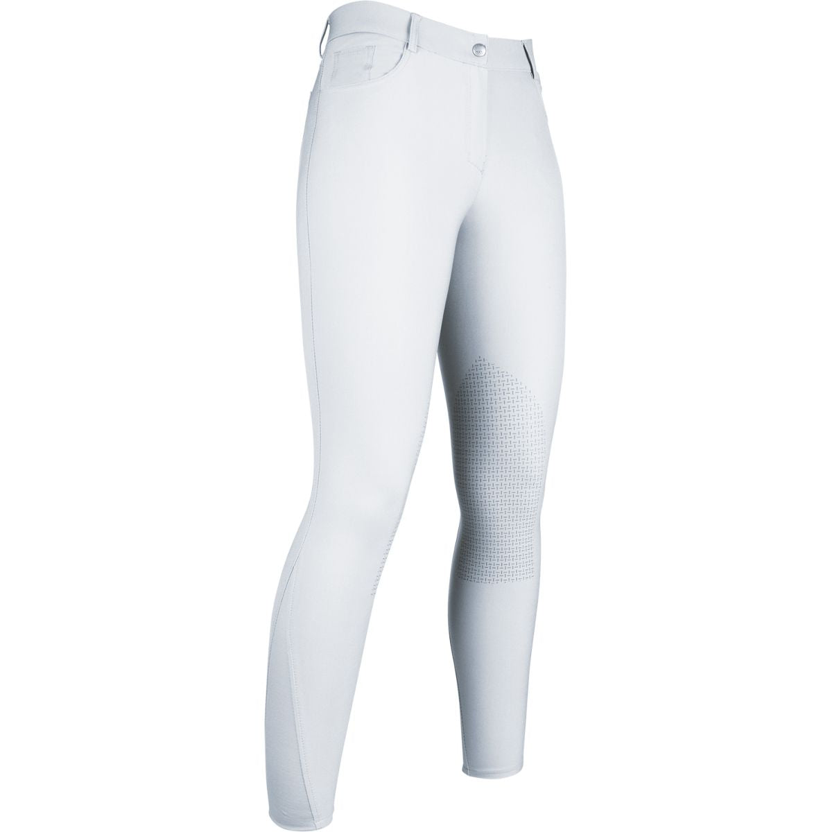 HKM Pantalón de Equitación Sunshine Competition Rodilleras de Silicona Blanco