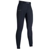 HKM Pantalón de Equitación Monaco Full Grip Winter Negro