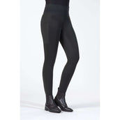 HKM Legging de Equitación Cosy Full Grip Negro