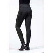 HKM Legging de Equitación Cosy Full Grip Negro