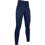 HKM Legging de Equitación Cosy Full Grip Azul oscuro