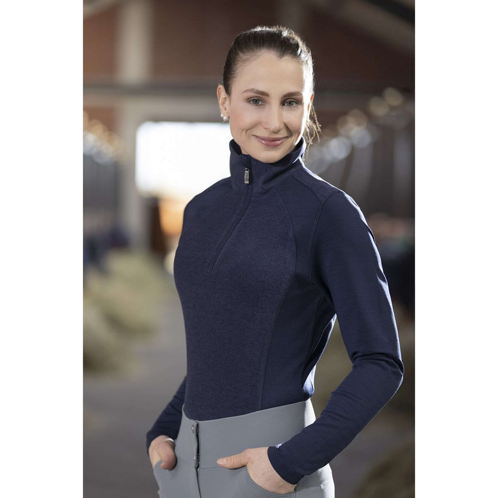HKM Camiseta Funcional Duo Azul oscuro