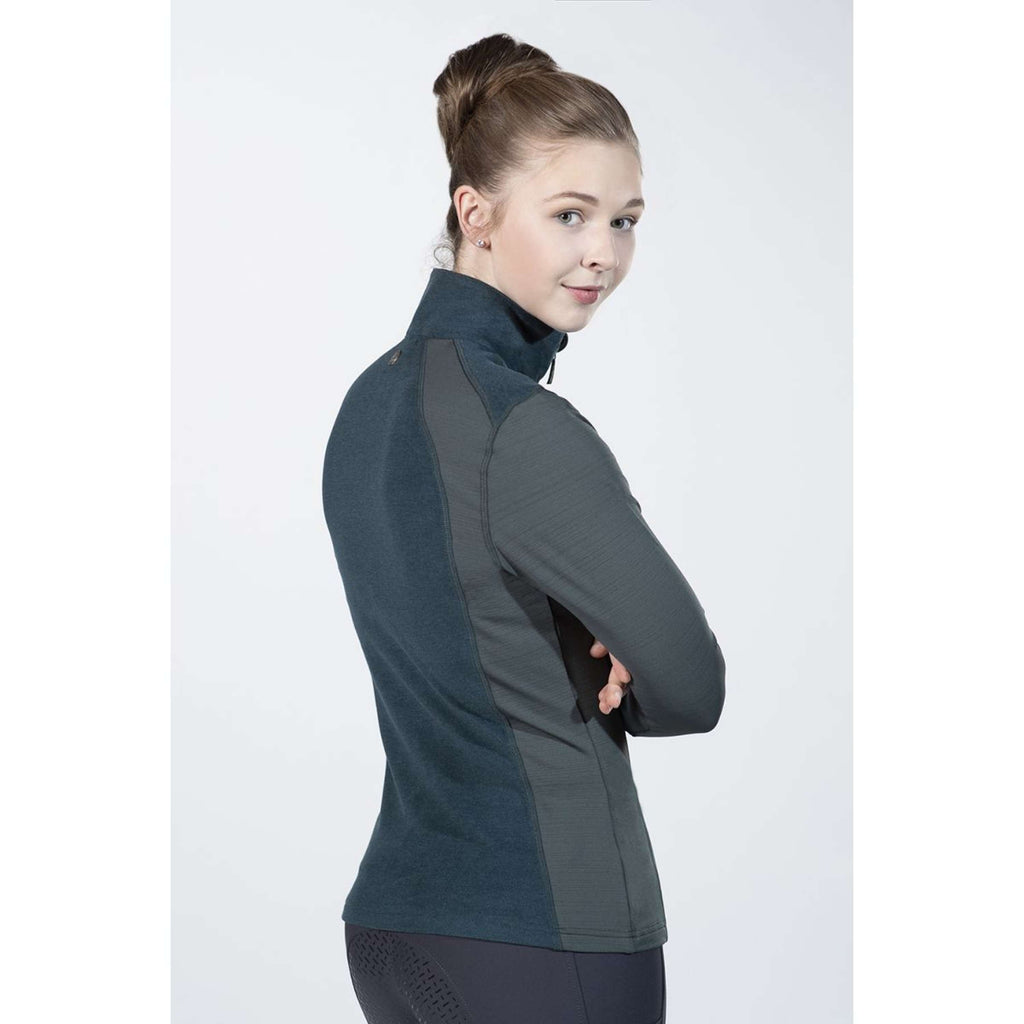 HKM Camiseta Funcional Duo Verde Oscuro