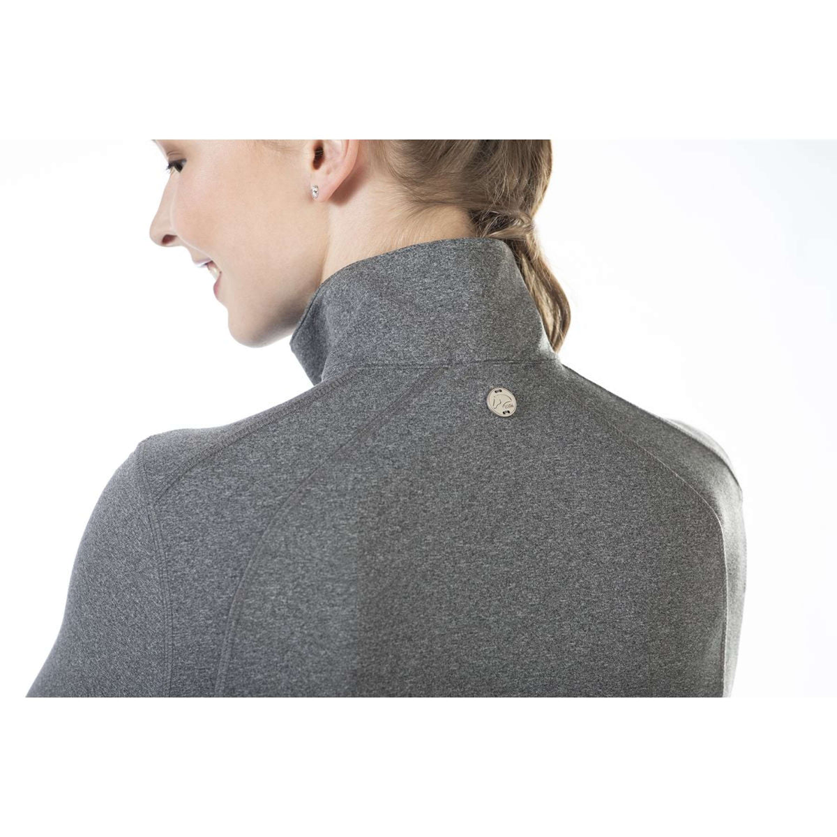 HKM Camiseta Funcional Mio Gris oscuro Melange