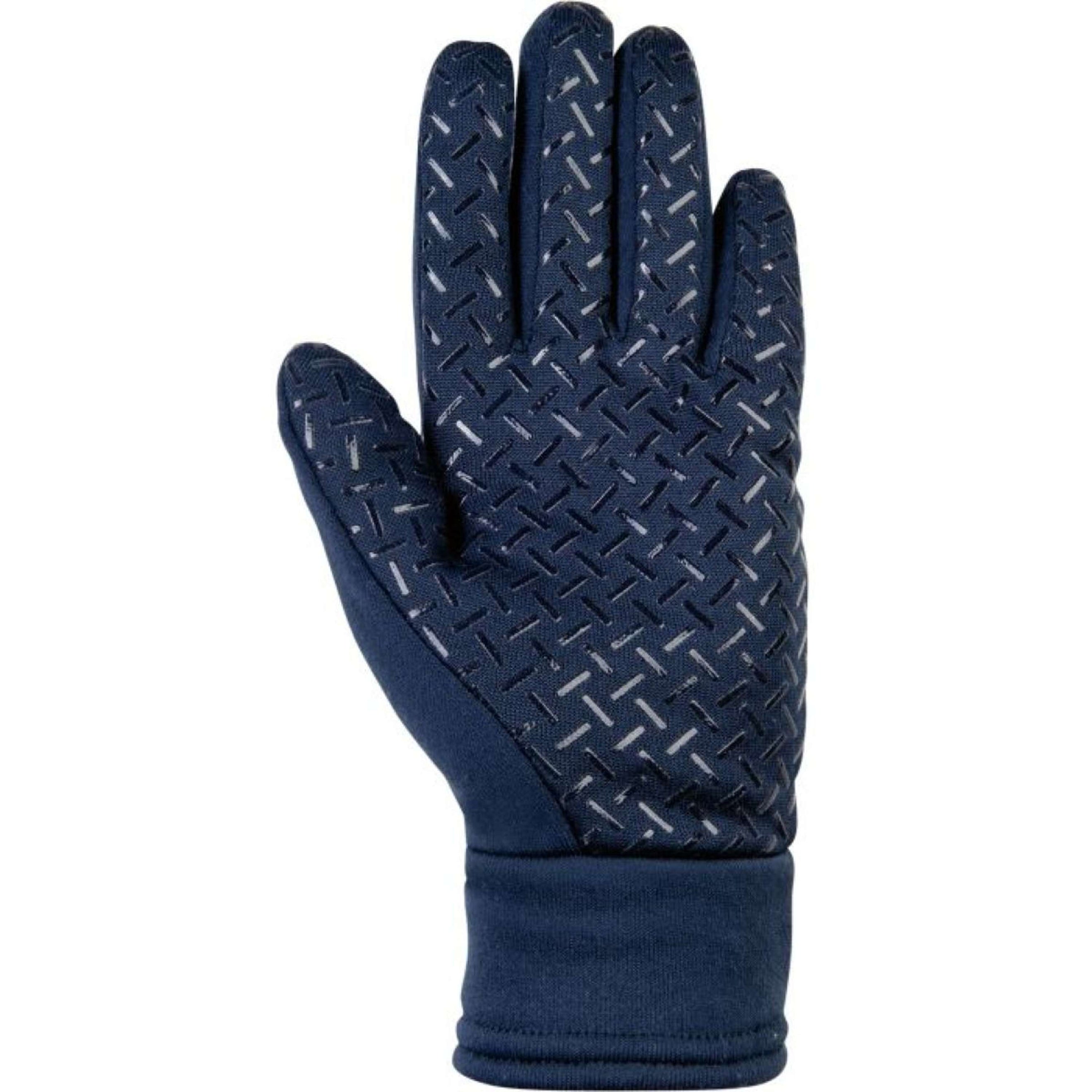 HKM Guantes Polar For Spanish (ES): Forro Fleece Azul oscuro
