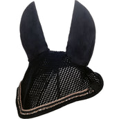 HKM Bonete para Orejas Rosegold Glamour Negro/Oro rosa
