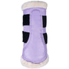HKM Protectores de piernas Comfort Premium Fur Lavendel