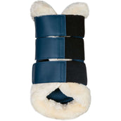 HKM Protectores de piernas Comfort Mesh Negro