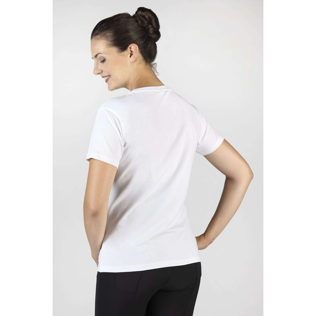 HKM Camiseta Geometrical Horse Blanco