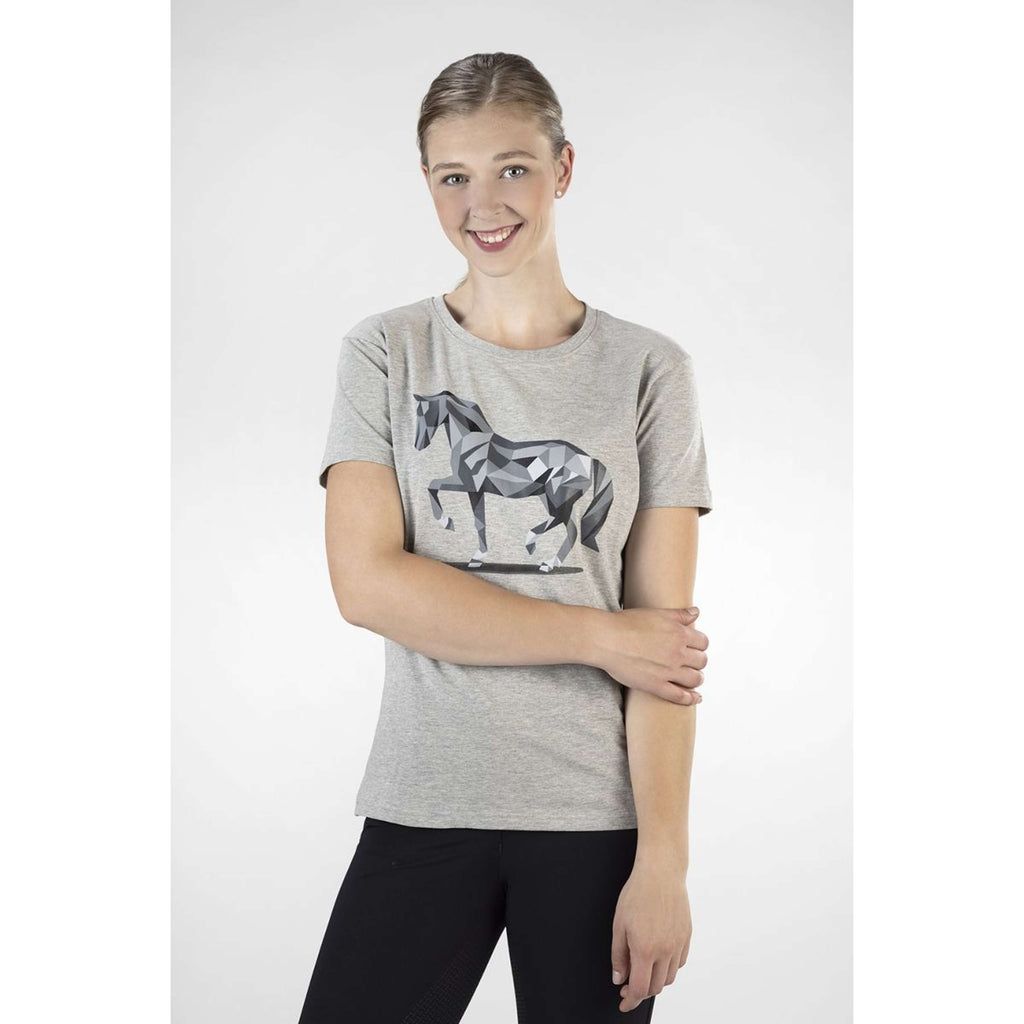 HKM Camiseta Graphical Horse Gris claro/Melange