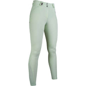 HKM Pantalón de Equitación Monaco Crystal Asiento de Silicona Menta