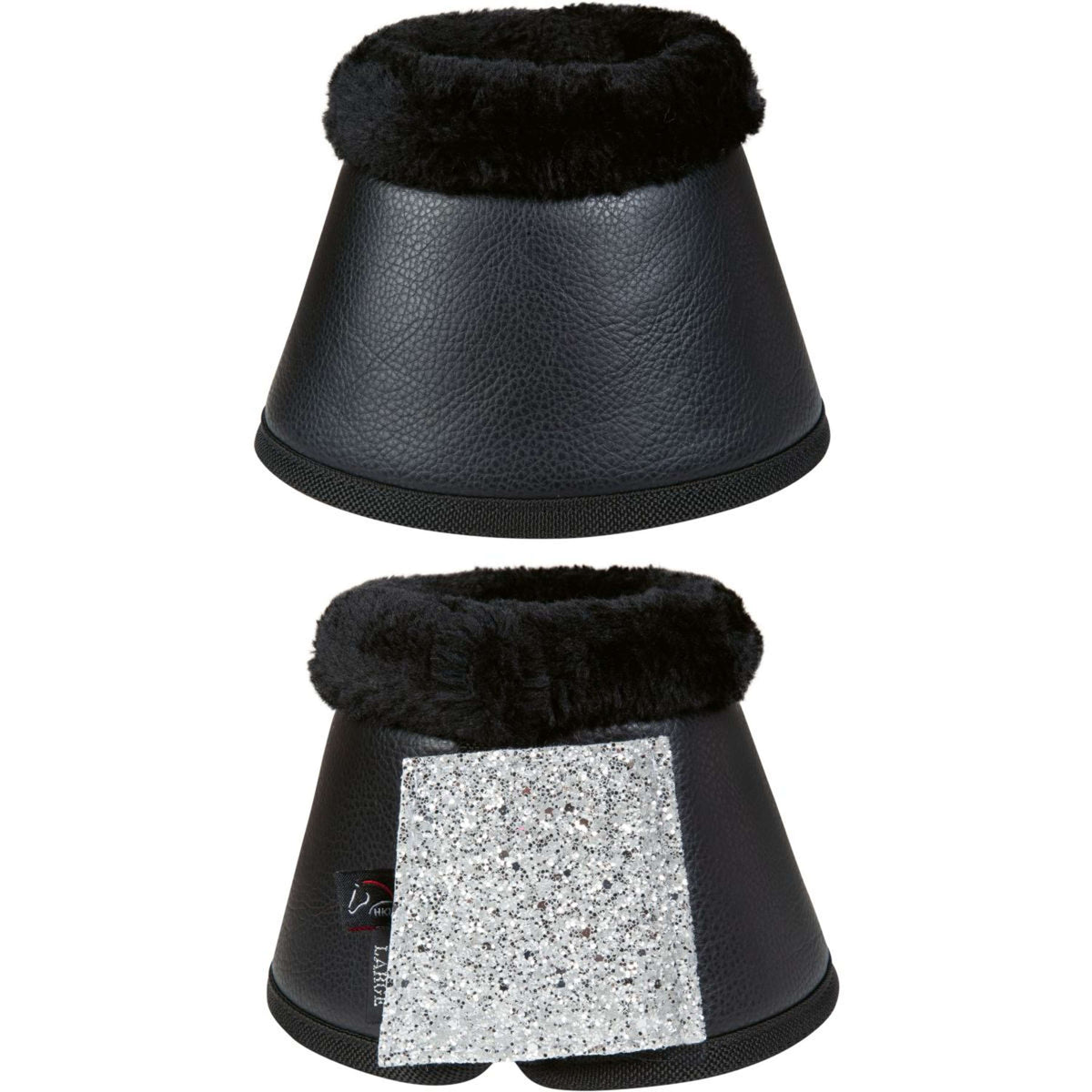 HKM Botas de Campana Sparkle Negro