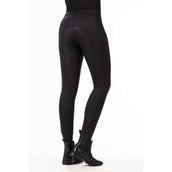 HKM Pantalón de Equitación Winner Softshell Winter con Asiento de Silicona Negro