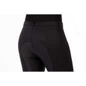 HKM Pantalón de Equitación Winner Softshell Winter con Asiento de Silicona Negro