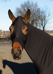 HKM Protector de cuello y pecho Sleezy Negro