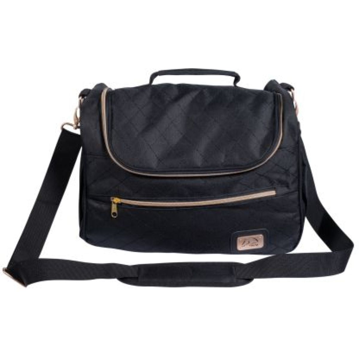 HKM Bolsa de Limpieza Berry Negro/Oro Rosa