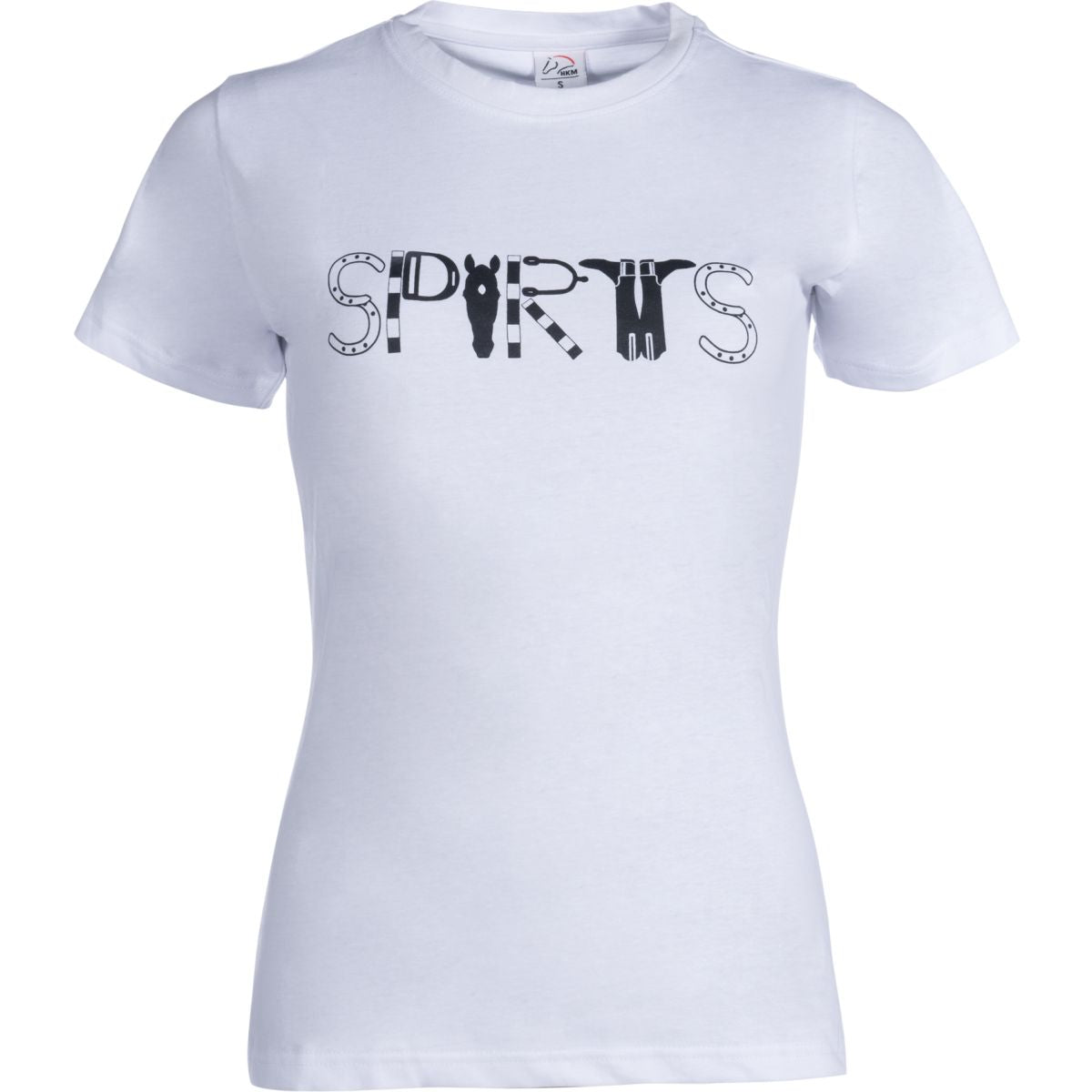 HKM T-Shirt Sports Blanco