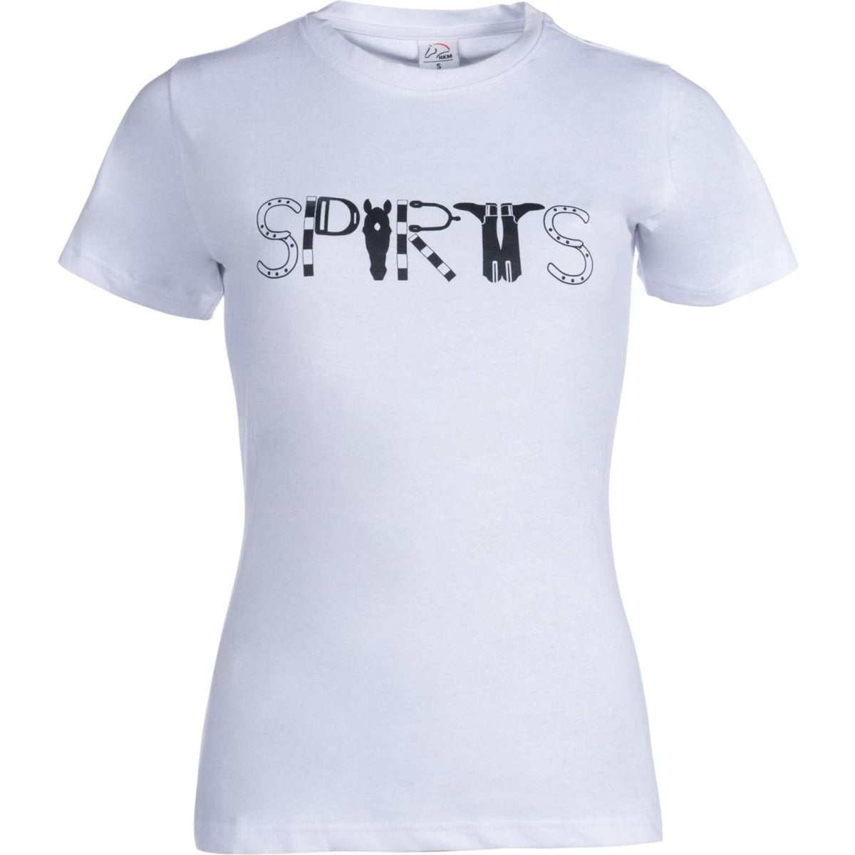 HKM T-Shirt Sports Blanco