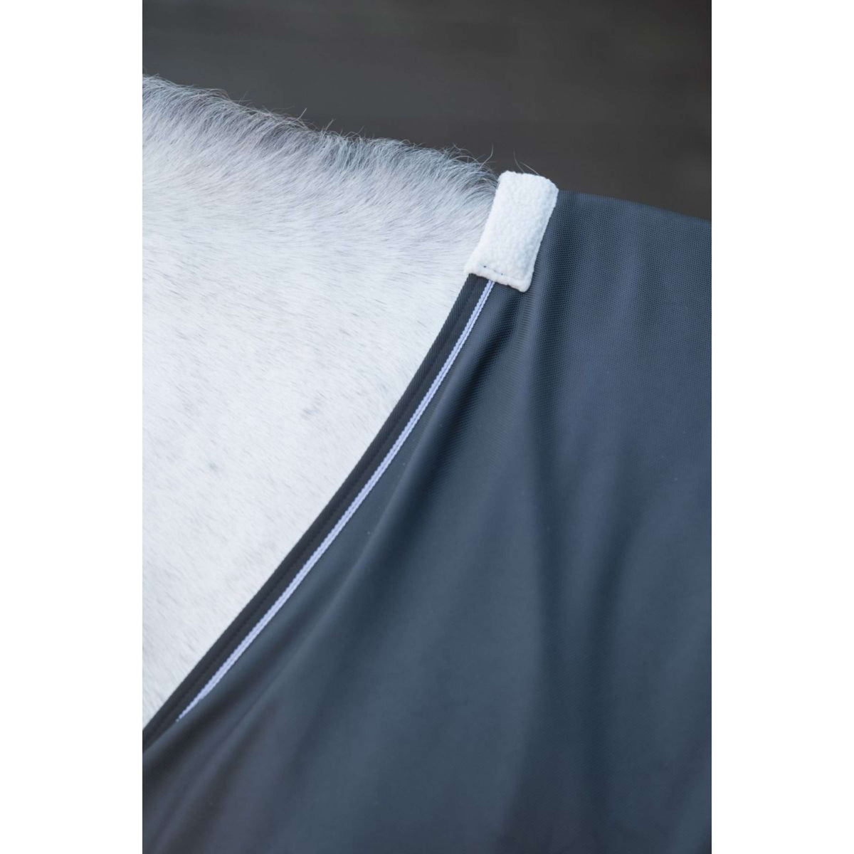 HKM Alfombra de Exterior Premium 1680D 300g Nylon Forro Negro