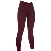 HKM Pantalones Livigno Full Grip Bordeaux