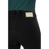 HKM Pantalones Livigno Full Grip Negro