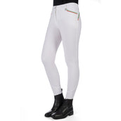 HKM Pantalones Livigno Sportive Full Grip Blanco