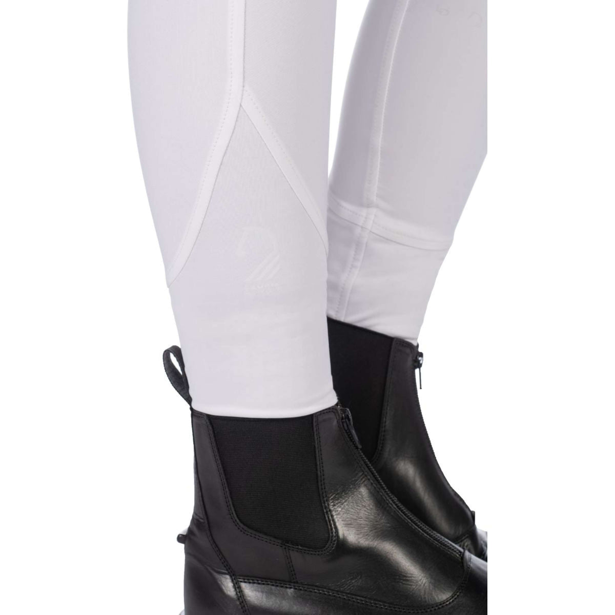 HKM Pantalones Livigno Sportive Full Grip Blanco