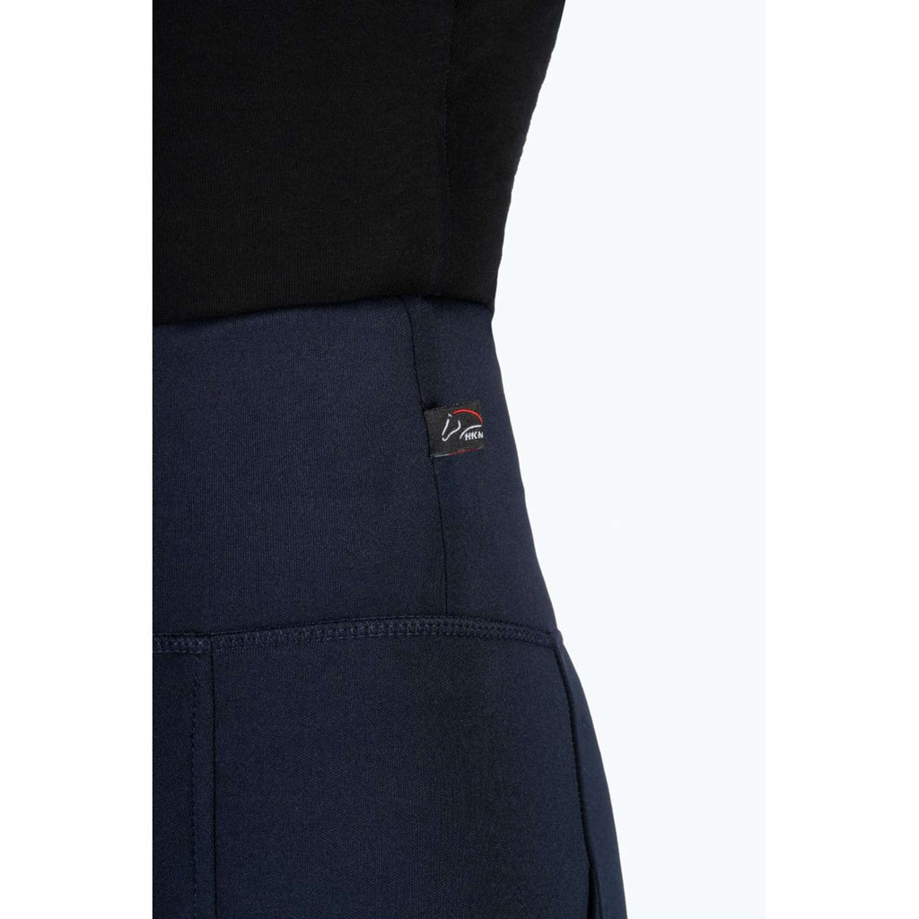 HKM Legging de Equitación Cosy II Full Grip Azul oscuro