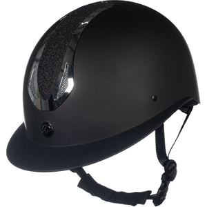 HKM Casco Illusion Negro/Plata