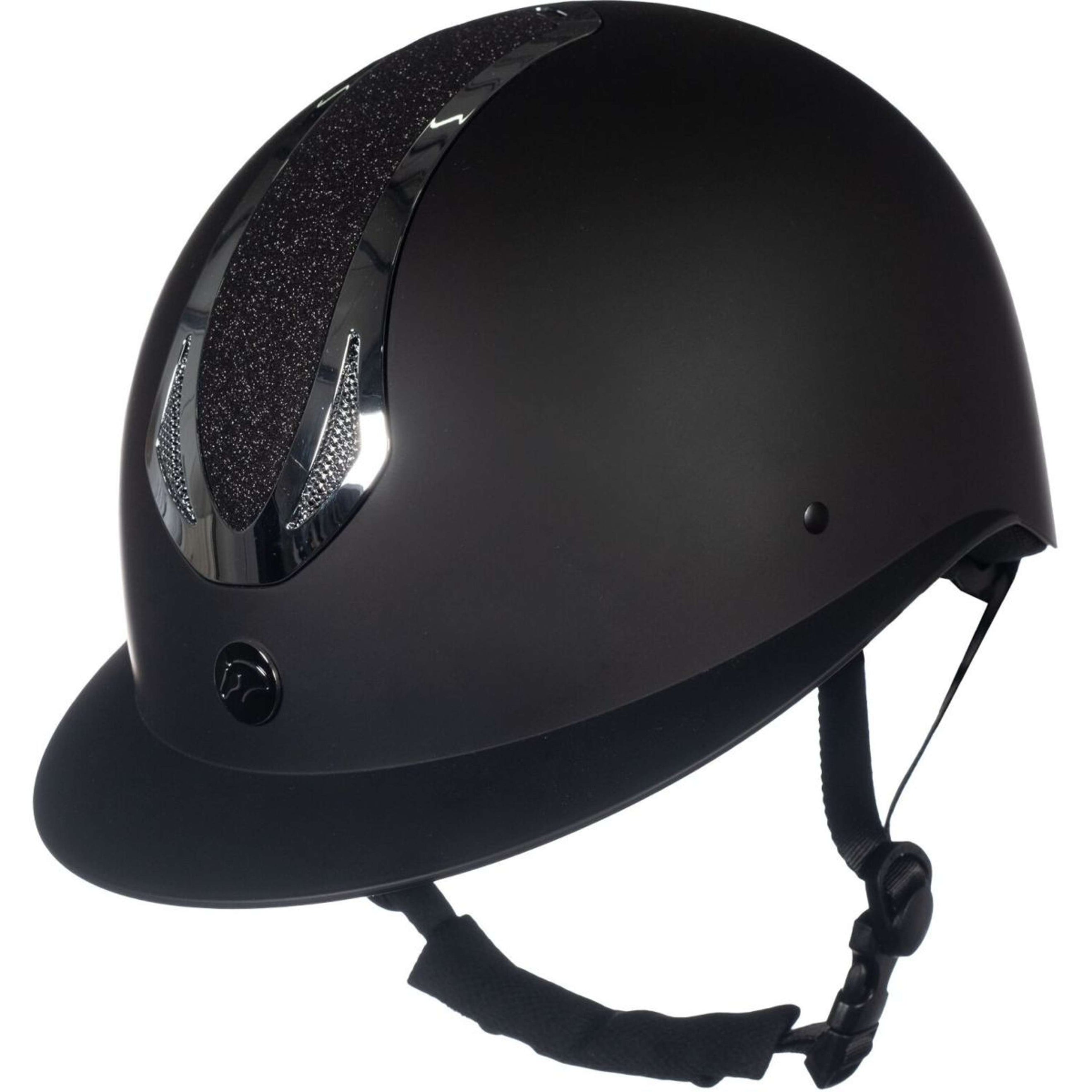 HKM Casco Illusion Negro/Plata HKM Casco Illusion Negro/Plata