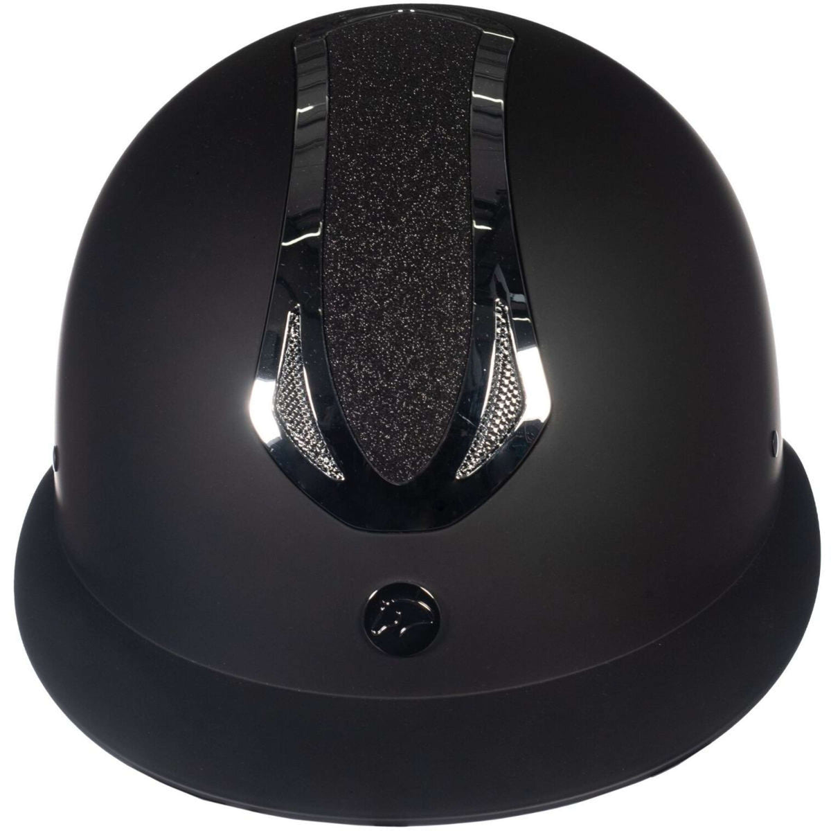 HKM Casco Illusion Negro/Plata