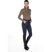 HKM Pantalones Comfort Full Grip Azul oscuro
