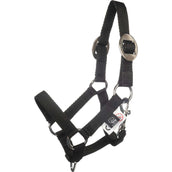 HKM Juego de Cabestro Hobby Horsing Negro