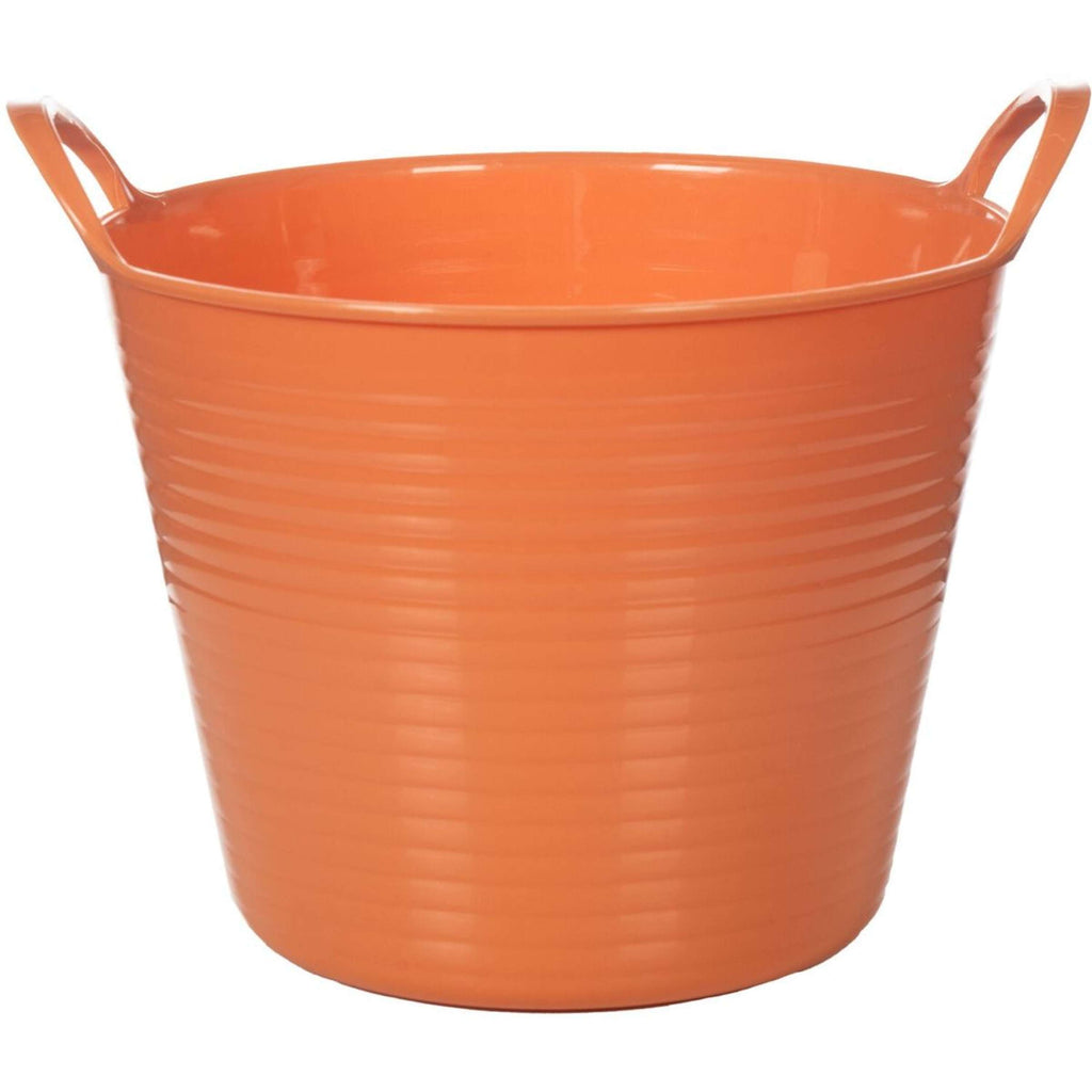 HKM Hobby Horsing Cubeta de Comida Naranja