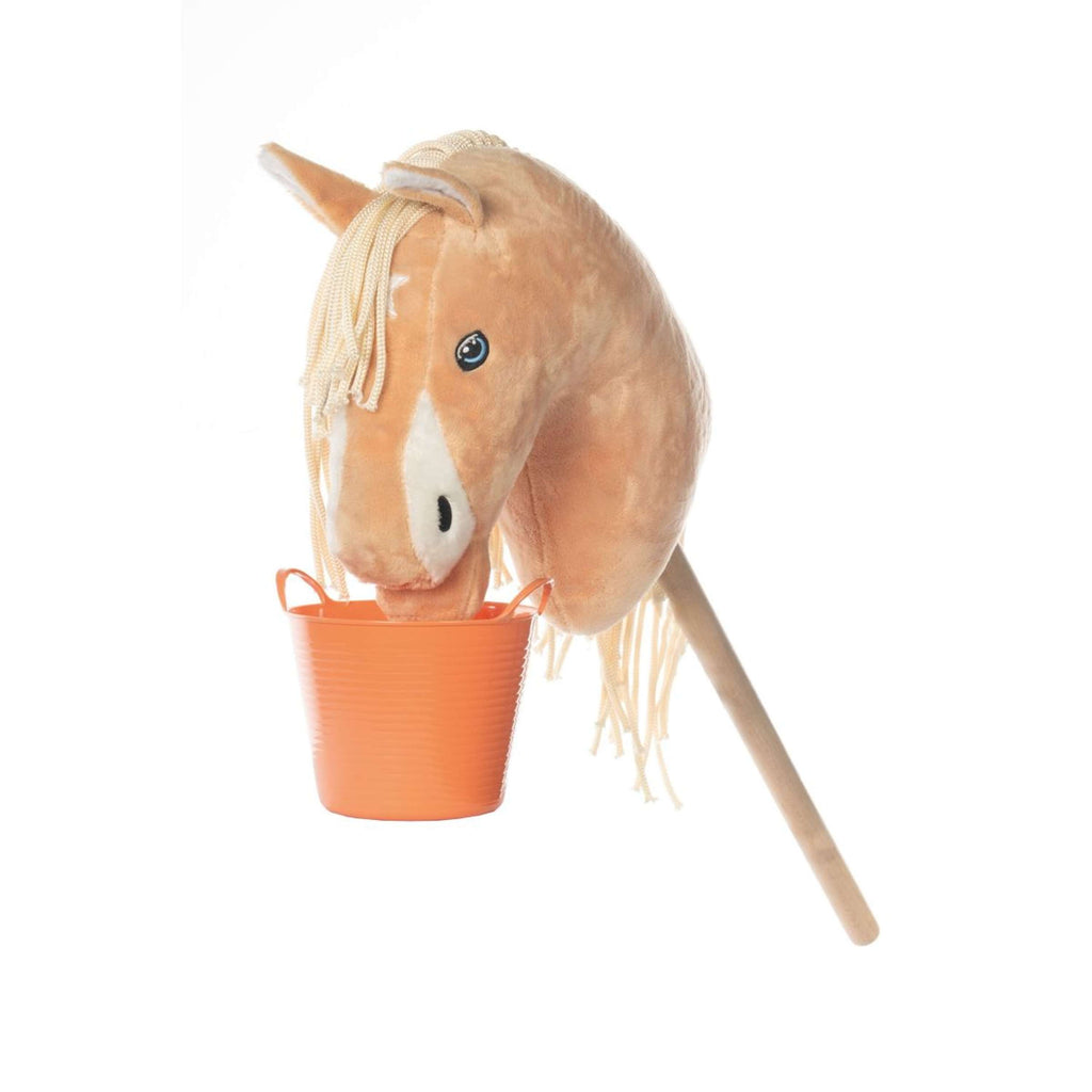 HKM Hobby Horsing Cubeta de Comida Naranja