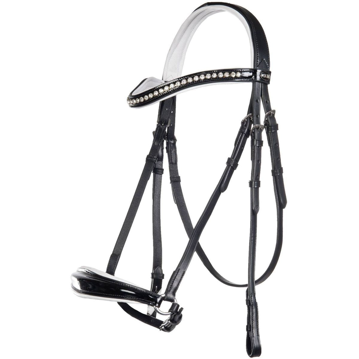 HKM Brida Carolin Negro/Blanco