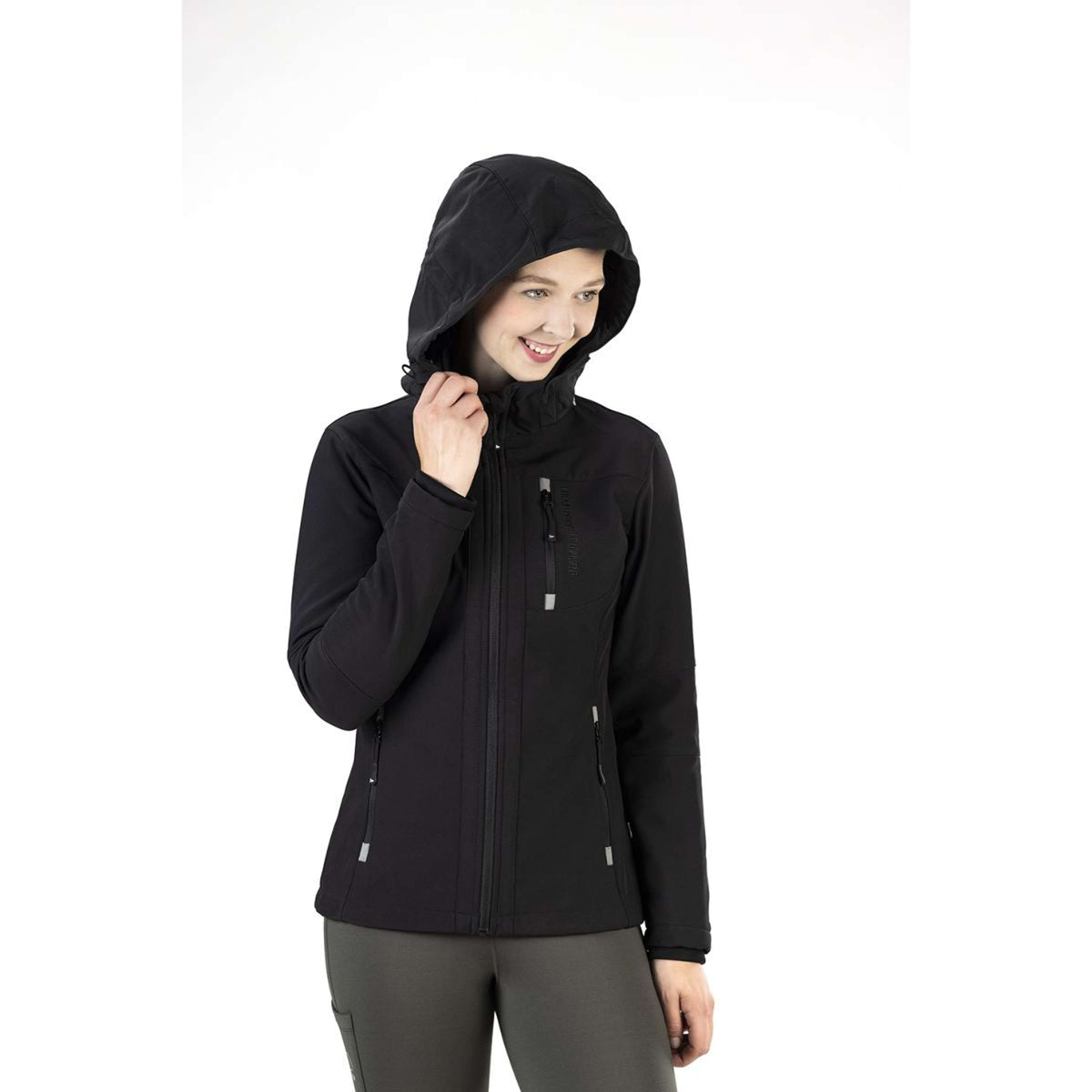 HKM Softshelljack Sport Negro