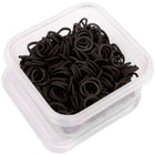 HKM Bandas elásticas para trenzar 500st Negro