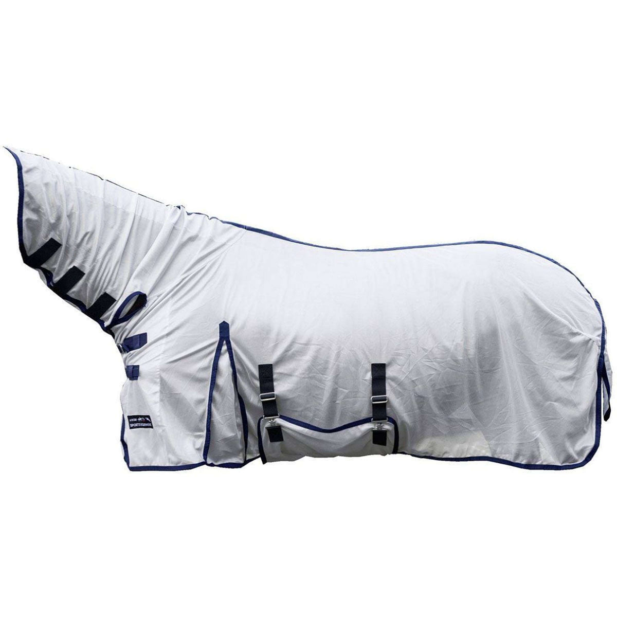 HKM Manta Antimoscas Lyon con Parte del Cuello Plata