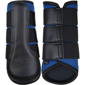 HKM Botas para tendones Breath Azul real/Negro