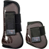 HKM Protectores de Tendones y Botines de Menudillo Genua Set Marron oscuro/negro