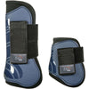 HKM Protectores de Tendones y Botines de Menudillo Genua Set Azul oscuro/negro